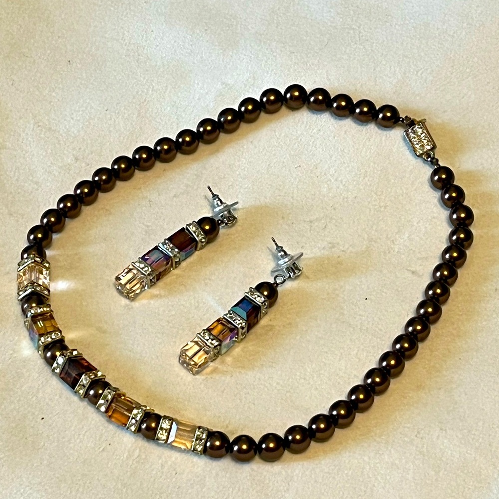Vintage costume jewelry set